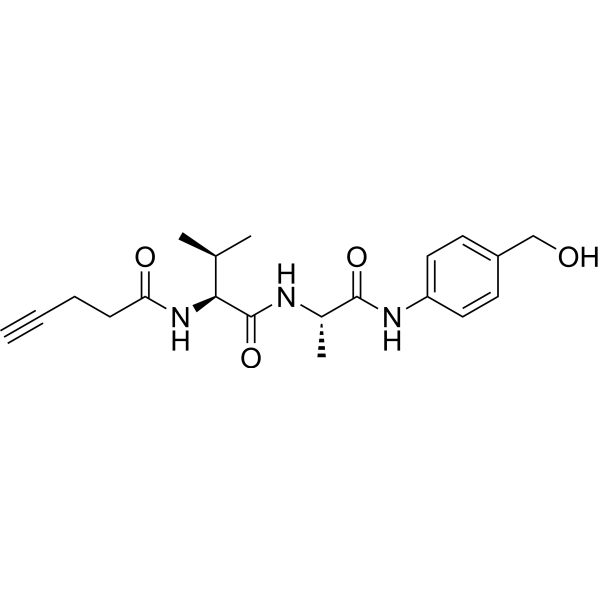 4-Pentynoyl-Val-Ala-PAB 1956294-75-9